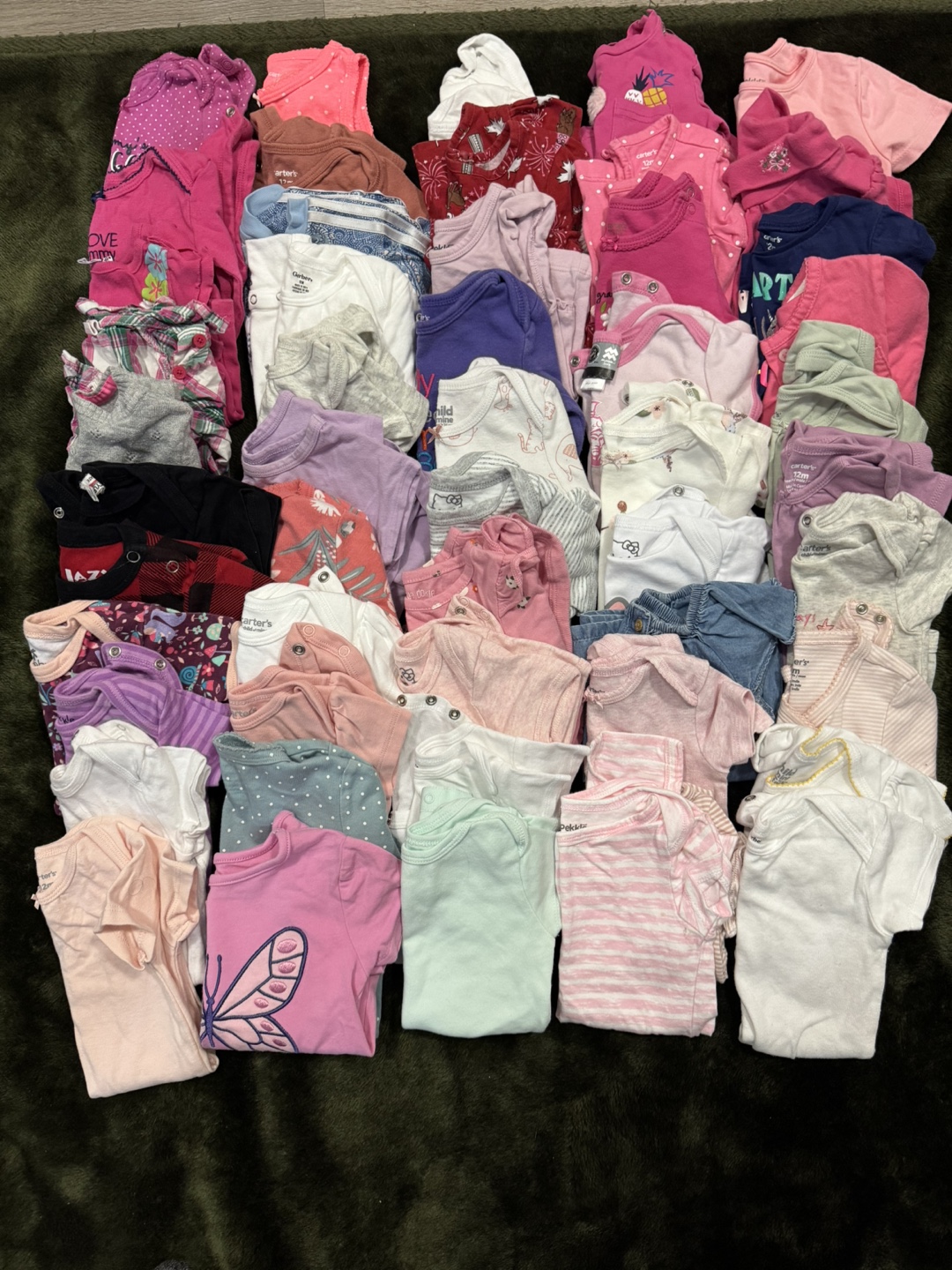 Huge Lot of Girls' Clothes Size 6-12 Months - photo 3
