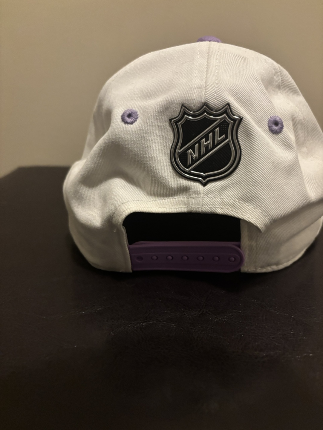 Edmonton Oilers NHL Hockey Fights Cancer Hat - photo 2