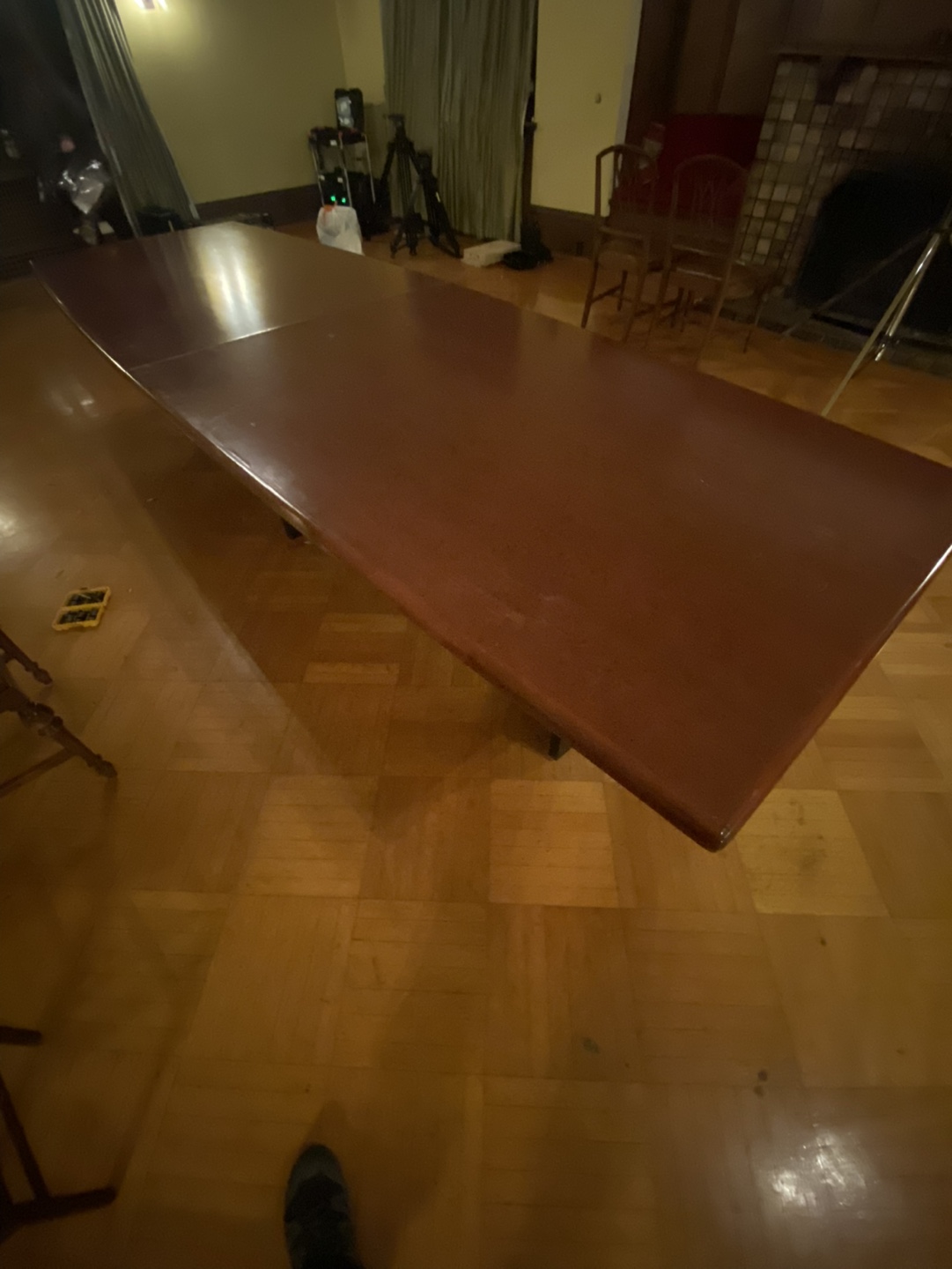 Large Conference Table with Chairs - photo 2