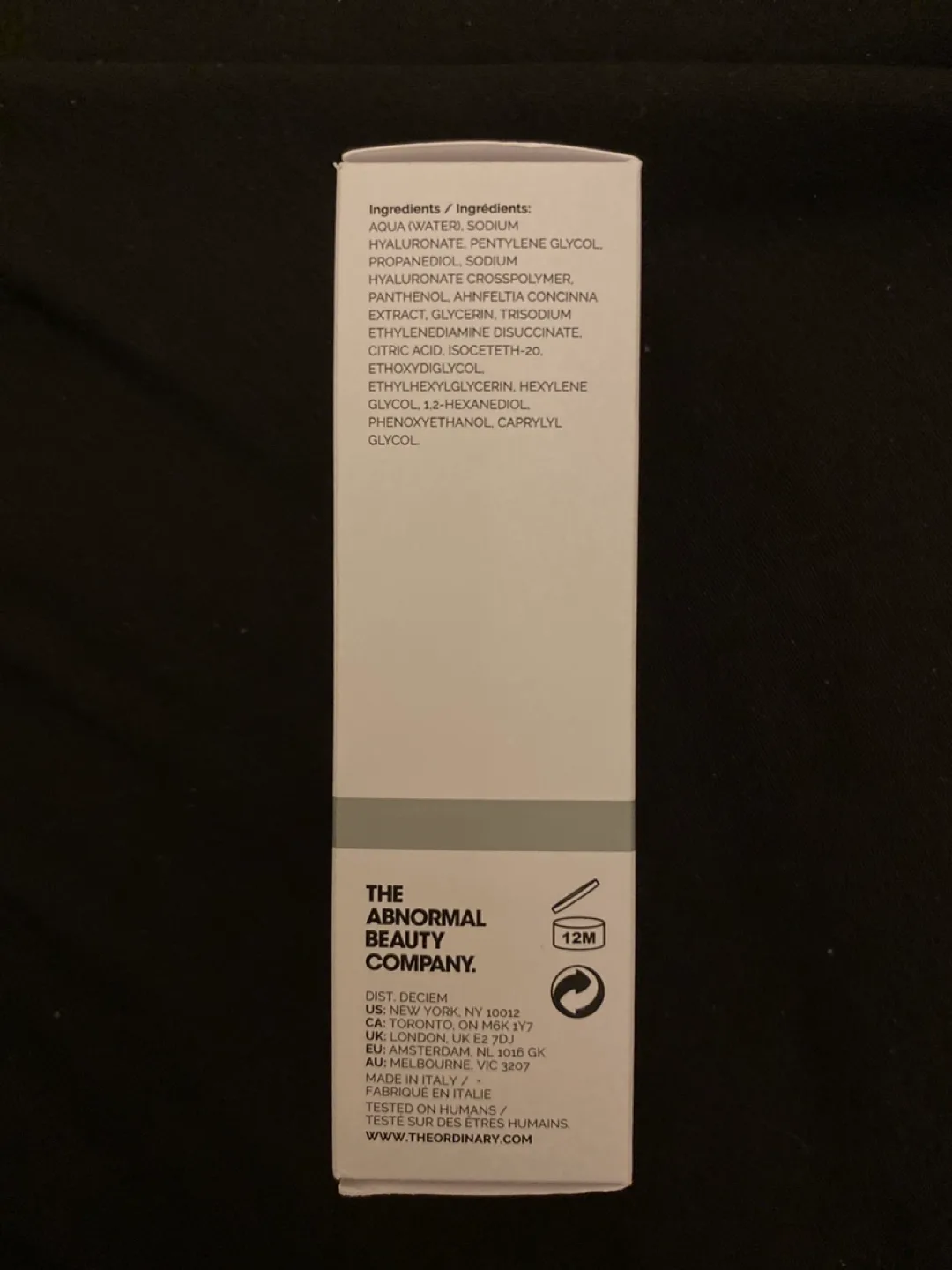The Ordinary Hyaluronic Acid 2% + B5 Serum 30mL image indicator(4)