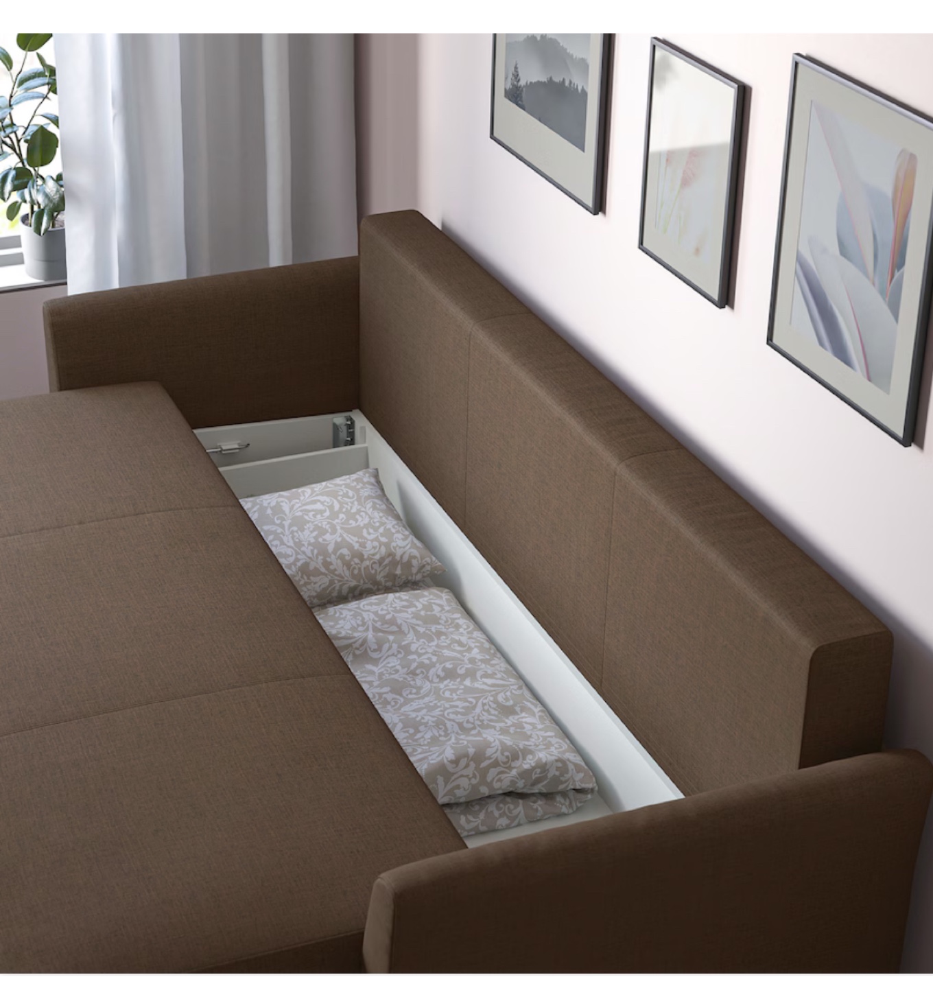 IKEA HOLMSUND Sofa Bed - Kilanda Gray-Brown - photo 3