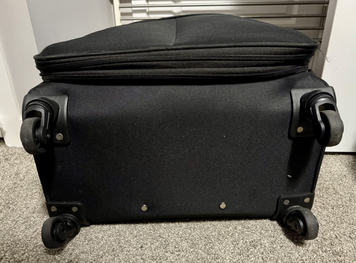 Large Black Rolling Suitcase - photo 5