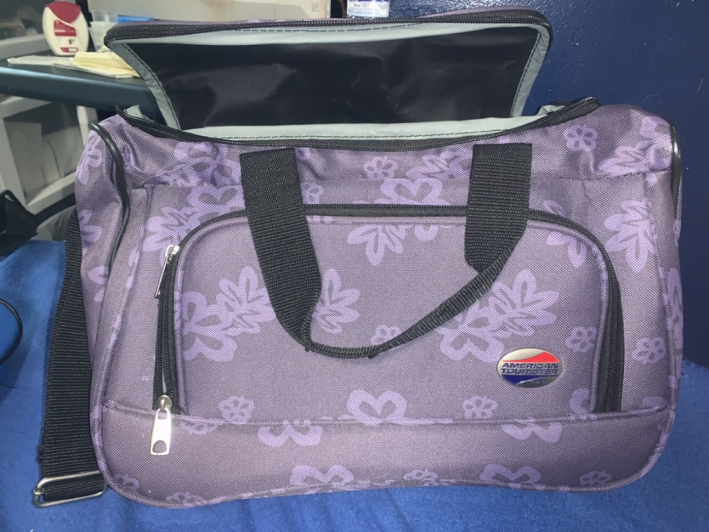 American Touristers Purple Carry-On Bag - photo 2
