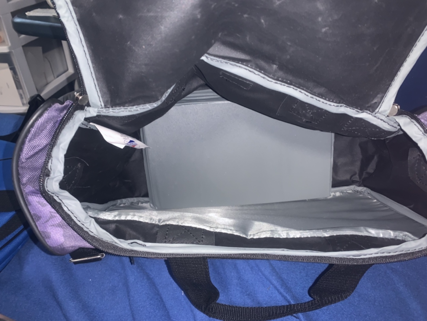 American Touristers Purple Carry-On Bag - photo 3