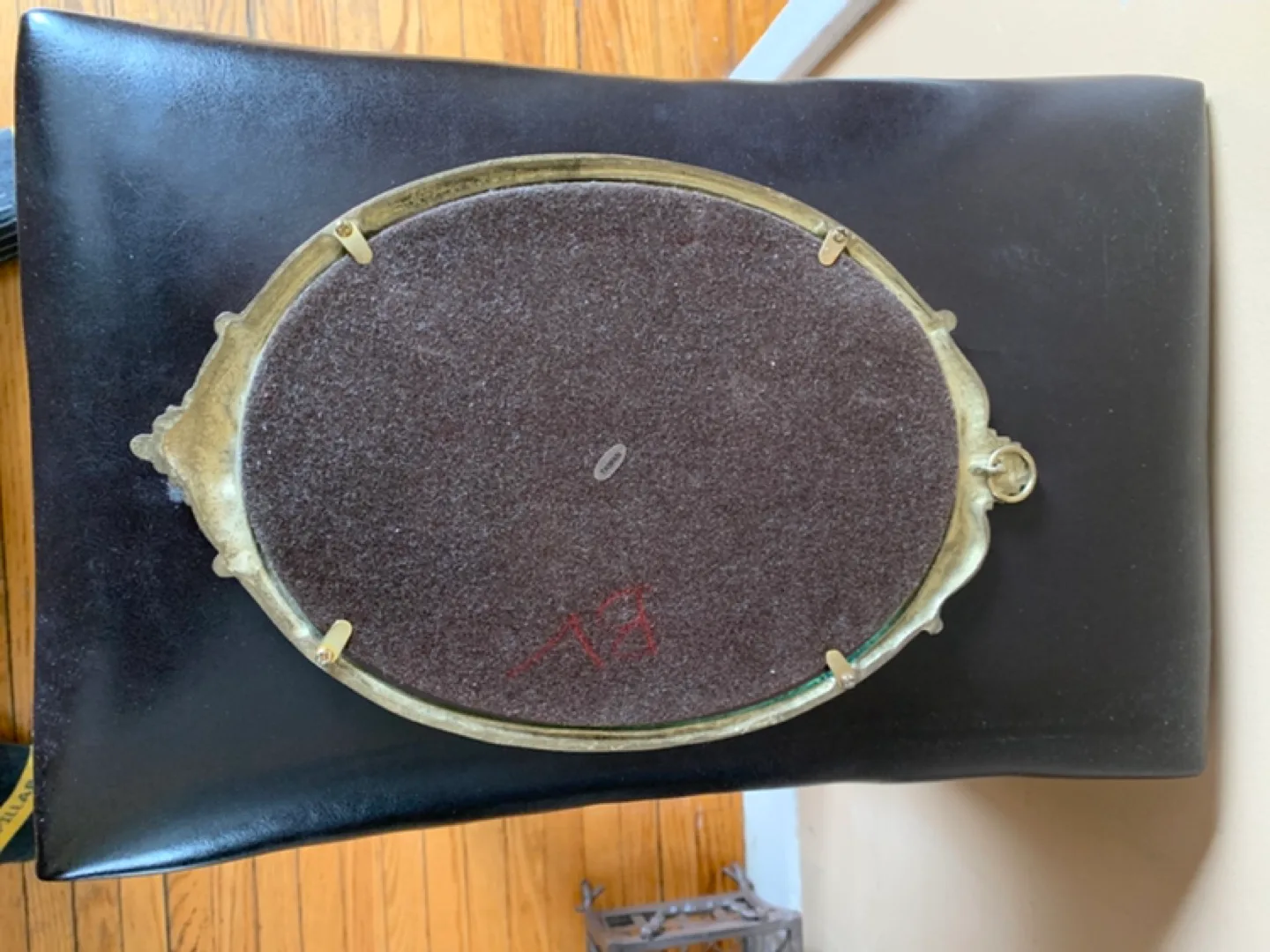 Brass Unicorn Wall Mirror image indicator(3)