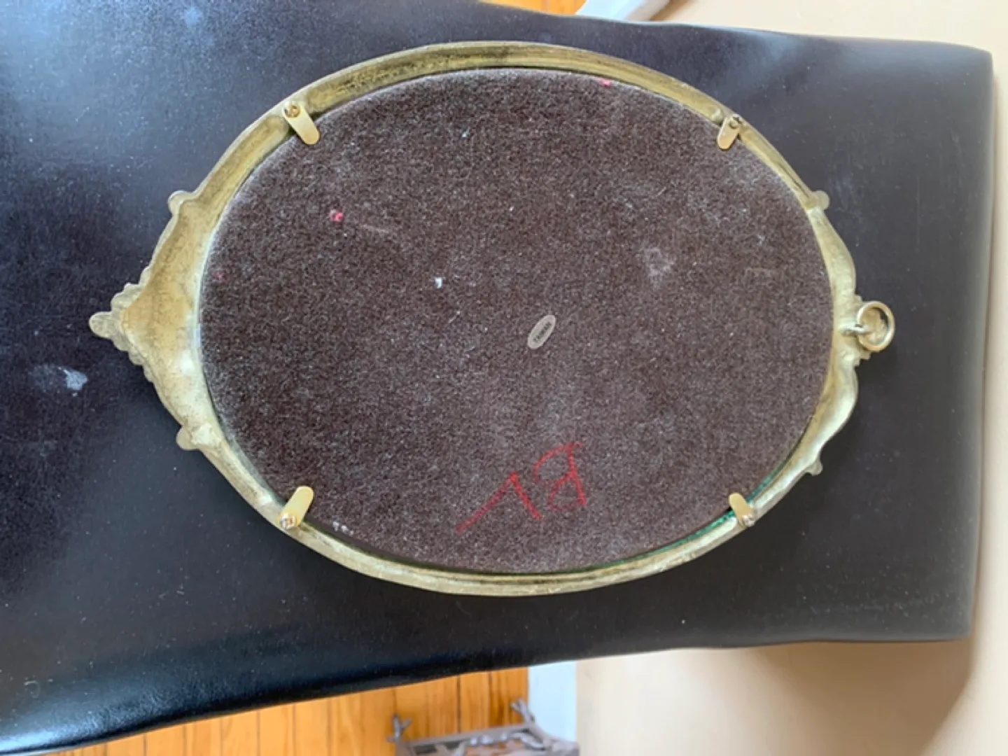 Brass Unicorn Wall Mirror image indicator(2)