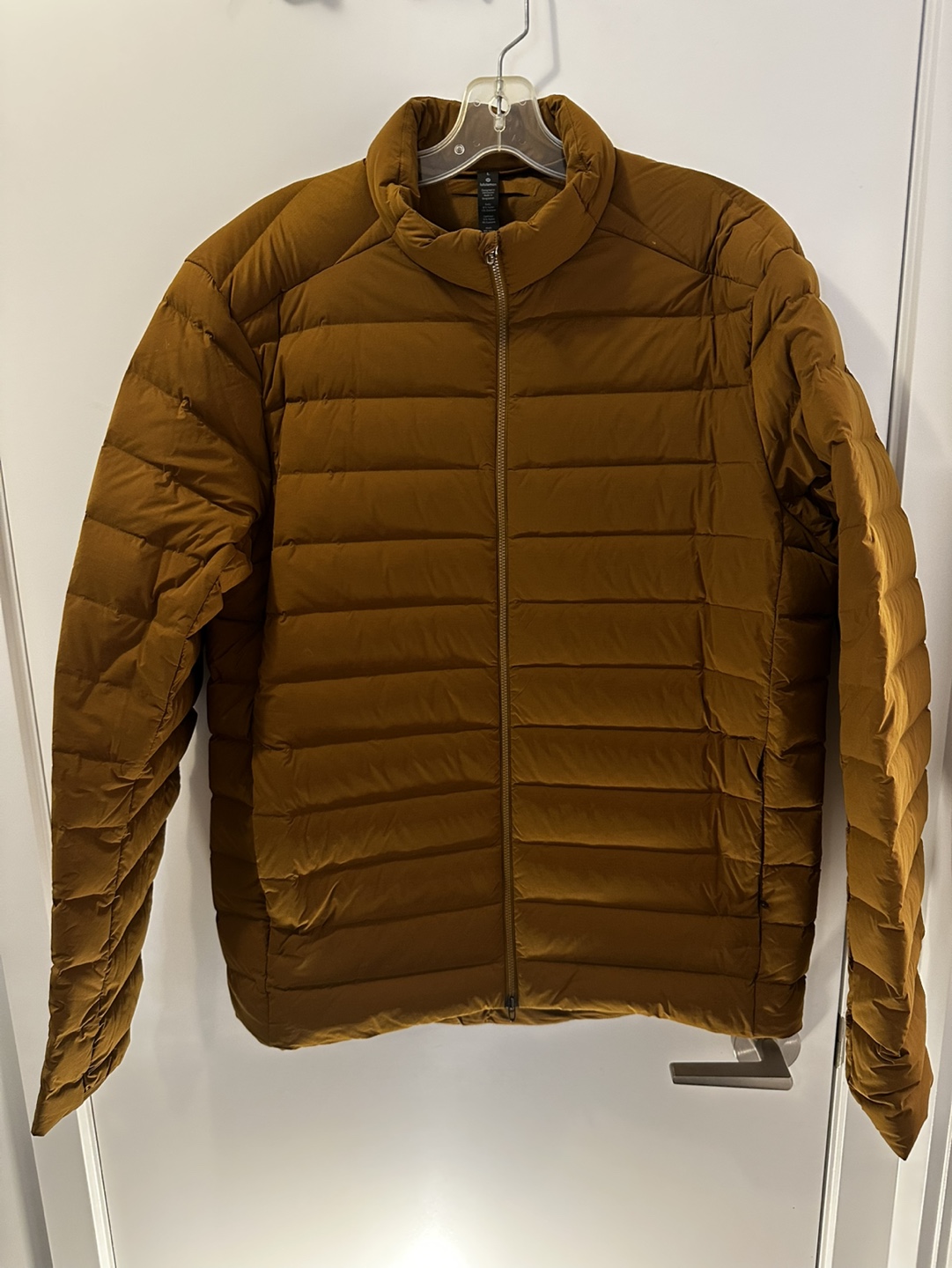 Lululemon Navigation Down Jacket - Size L - Golden Brown