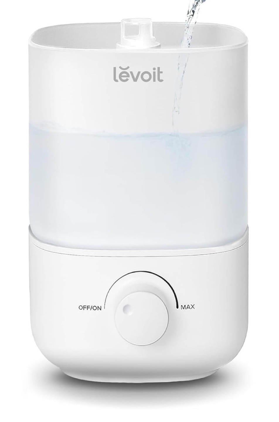 Levoit Top-Fill Humidifier - 2.5L, Whisper-Quiet Operation