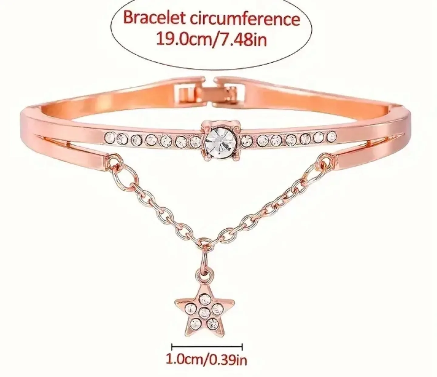Rose Gold Watch and Bracelet Set image indicator(5)