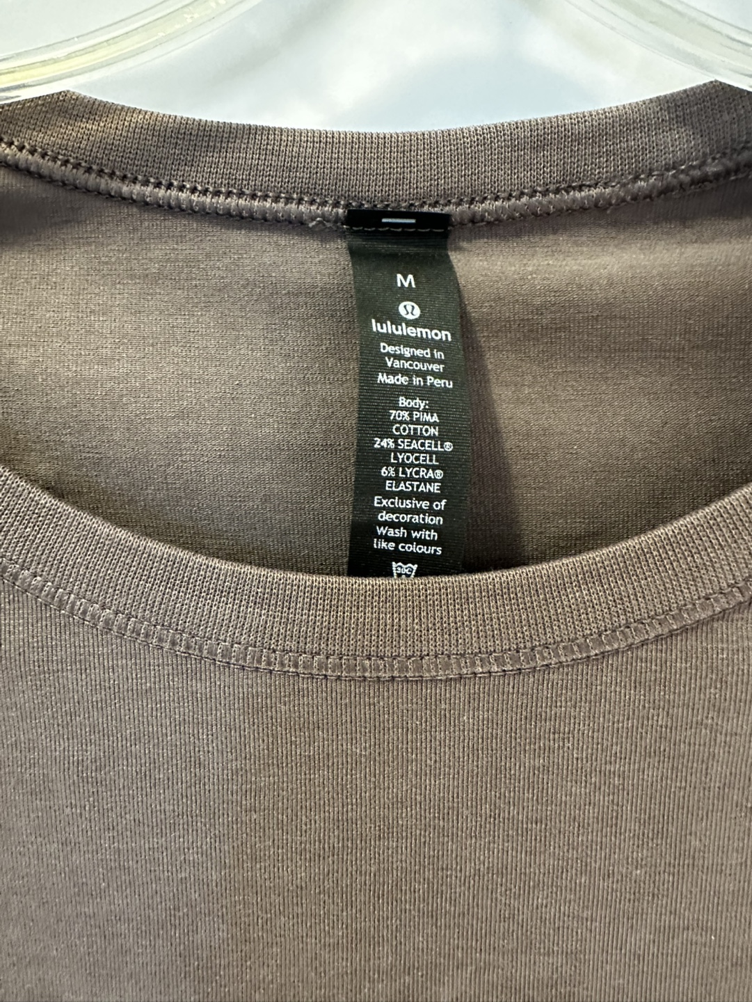 Lululemon 5 Year Basic LS Long Sleeve Shirt - Size M - Brown - photo 3