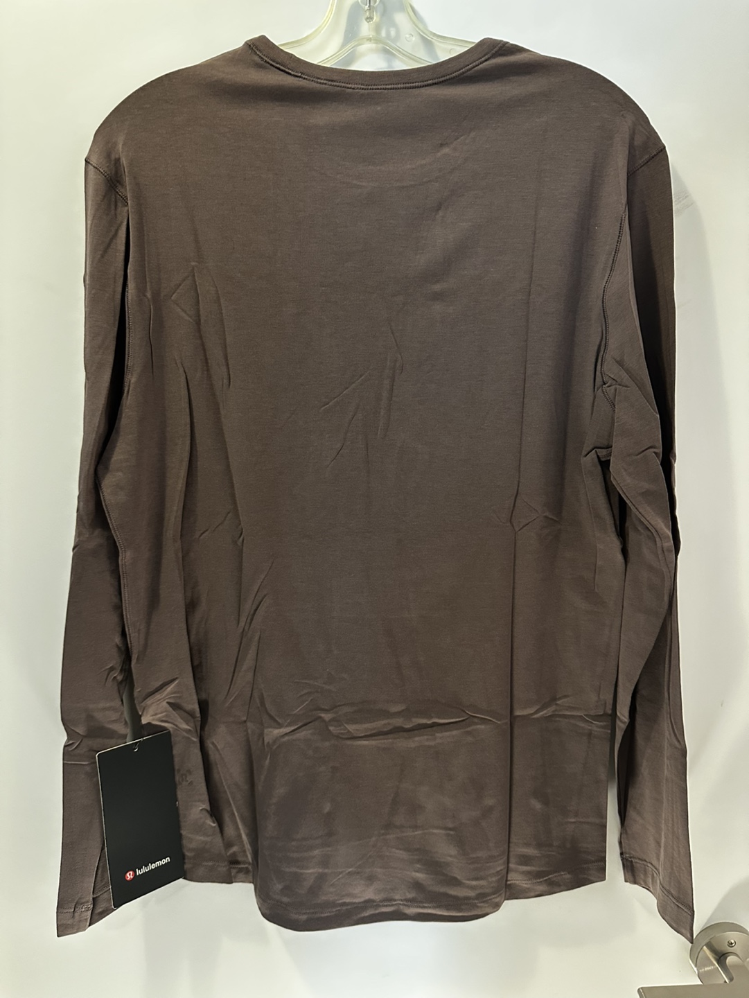 Lululemon 5 Year Basic LS Long Sleeve Shirt - Size M - Brown - photo 4