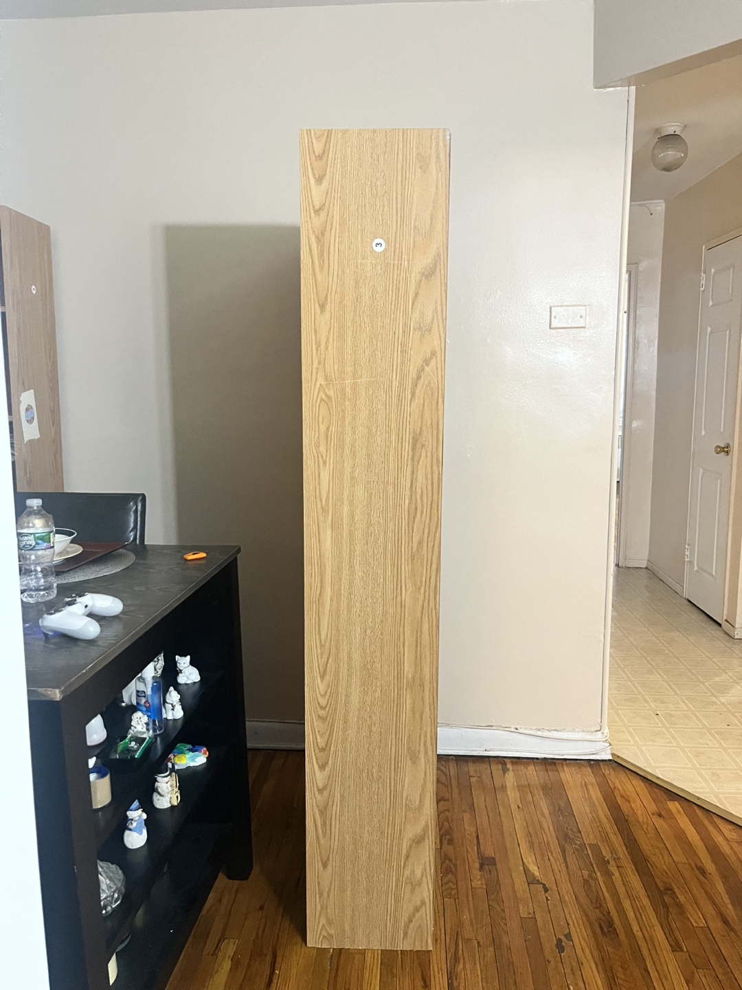 2 Oak Wood 5-Shelf Bookcase - photo 2