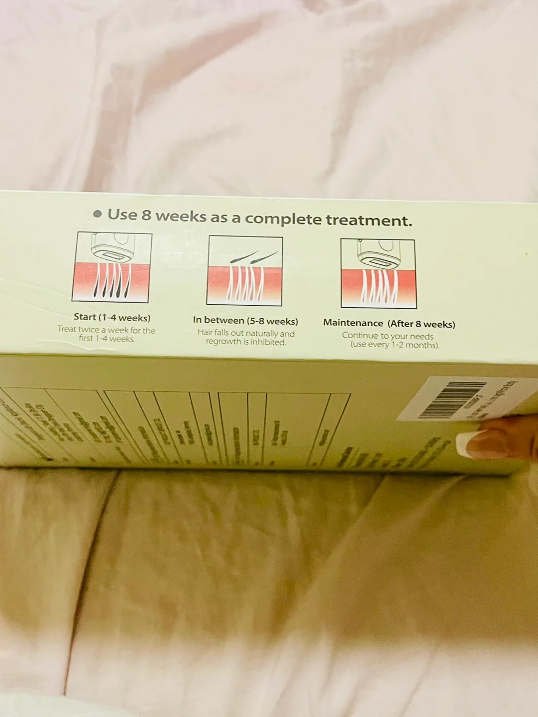 Brand New Ice-Cool Hair Removal Device - 9 Intensity Levels image indicator(7)