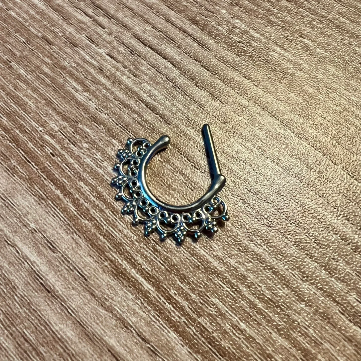 Silver Septum Ring image indicator(2)