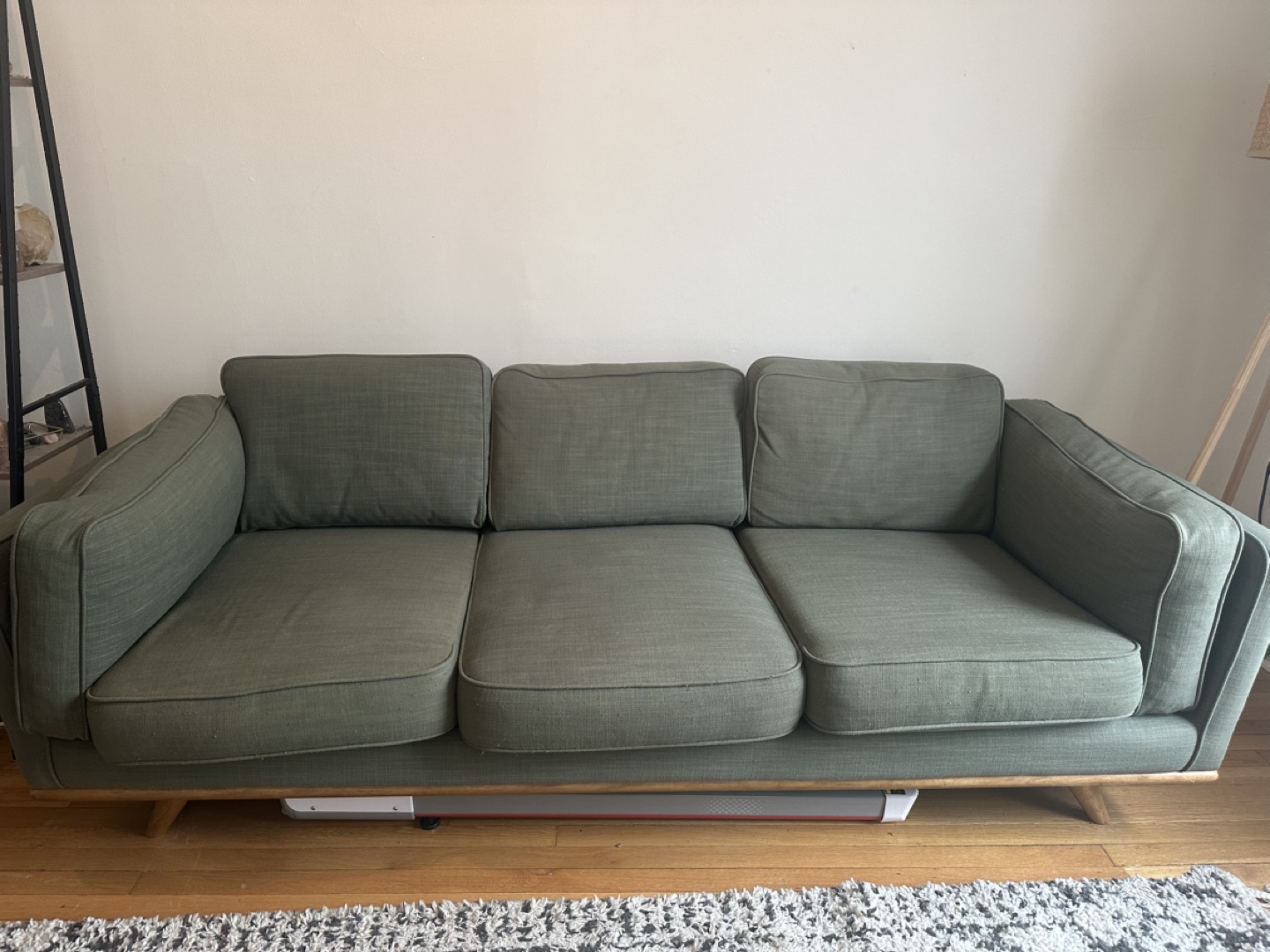 Article Timber 90" Sofa - Olio Green