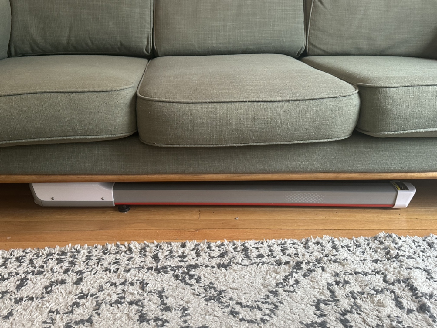 Article Timber 90" Sofa - Olio Green - photo 3