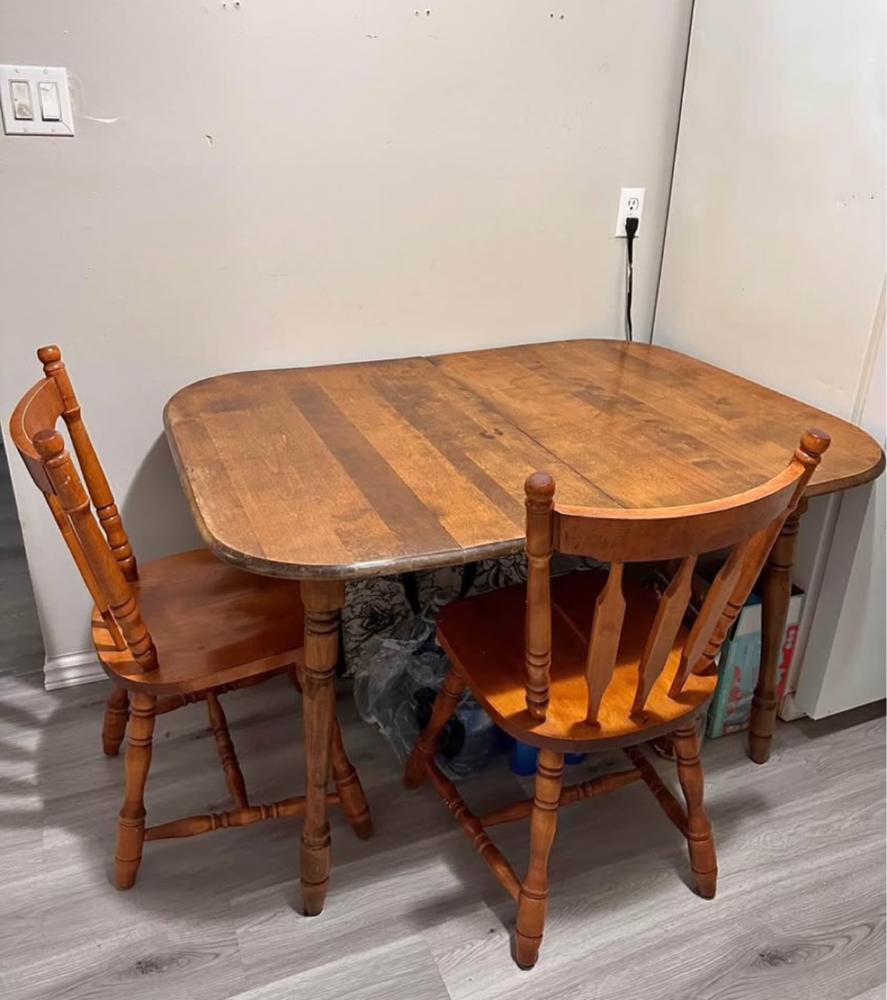 Dining Table and Two Chairs