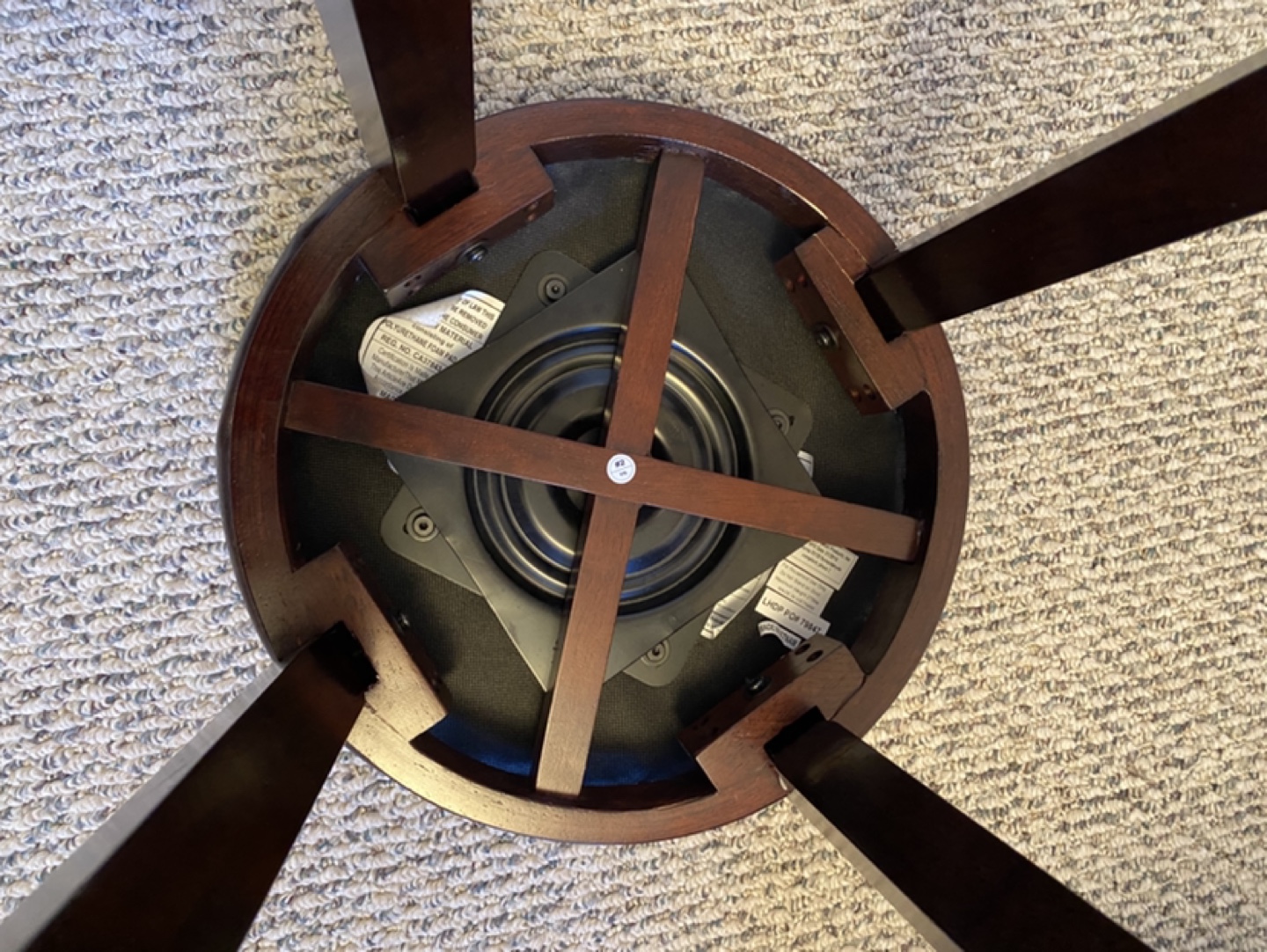 Brown Swivel Bar Stools - photo 4