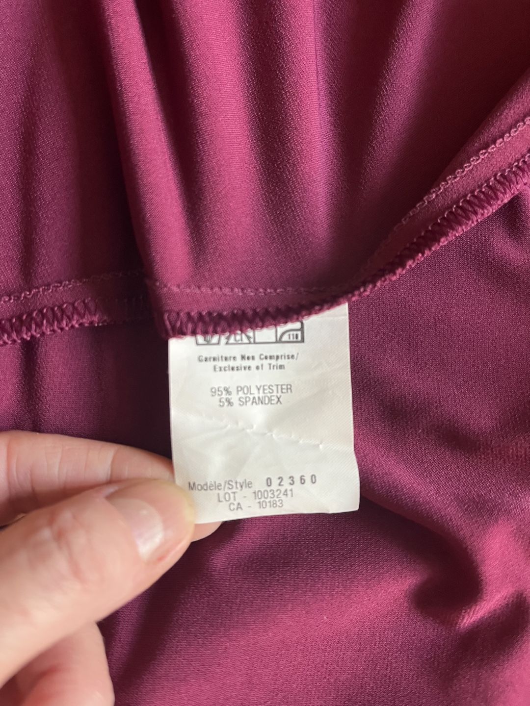 Cartise Burgundy A-Line Skirt Size 16 - photo 4