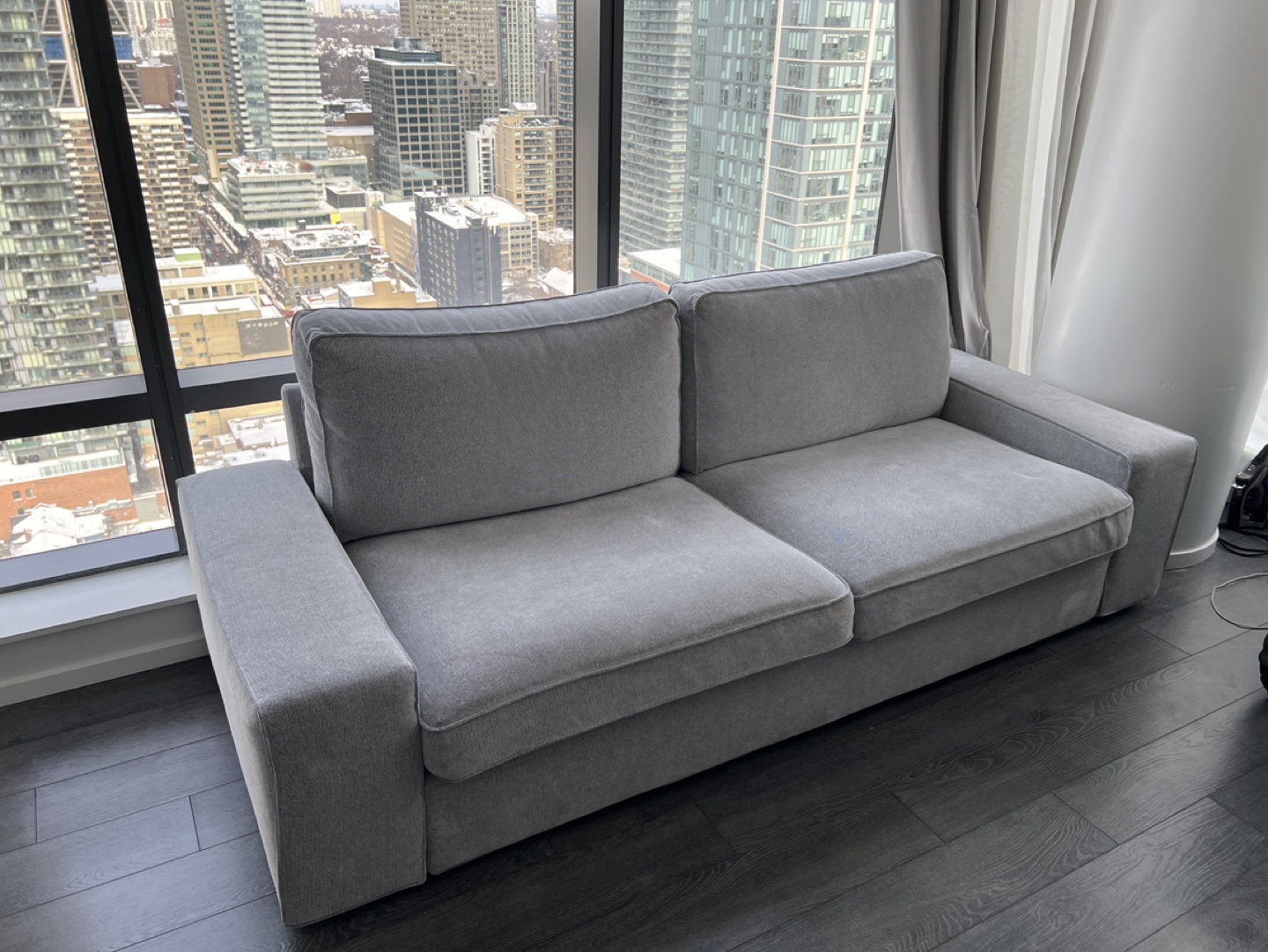 IKEA KIVIK Two-Seater Sofa - Grey