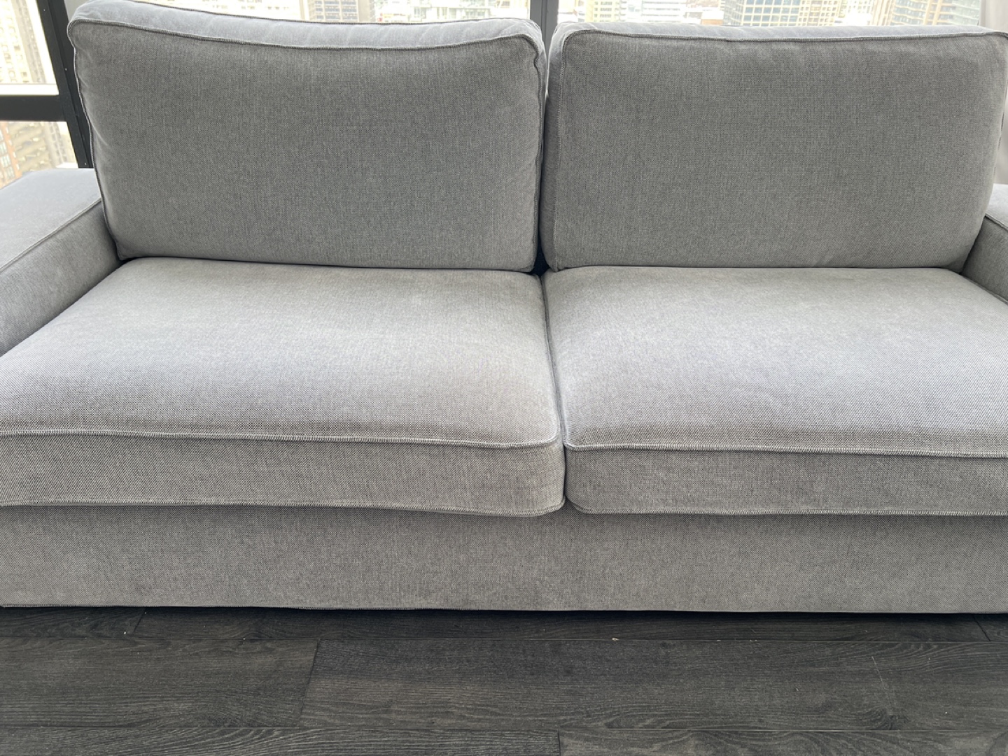 IKEA KIVIK Two-Seater Sofa - Grey - photo 3