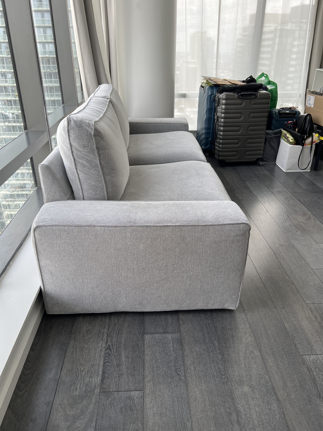 IKEA KIVIK Two-Seater Sofa - Grey - photo 4