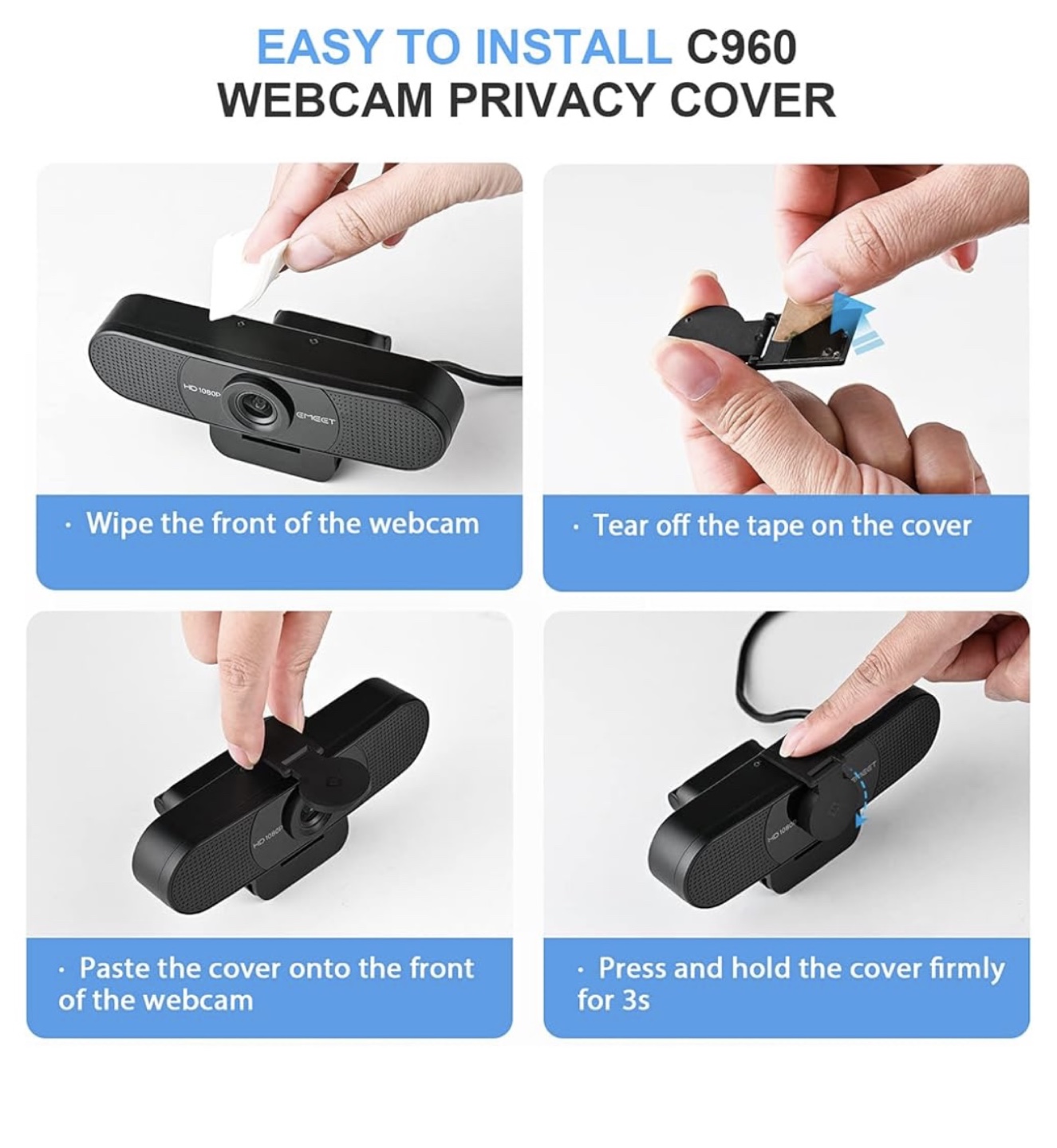 EMEET C960 1080p Webcam with Box New Just Box Opend - photo 2