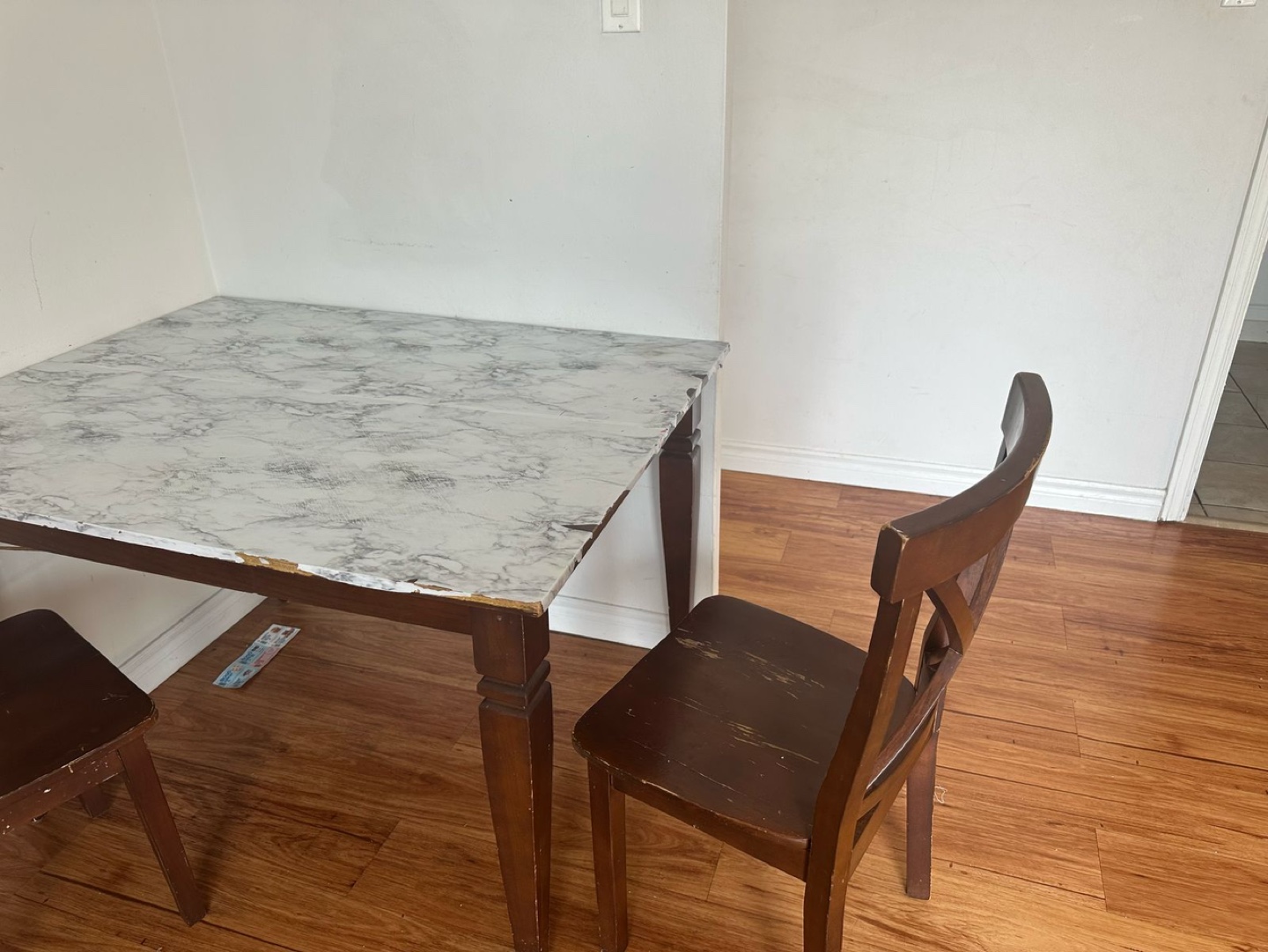 Small Kitchen Table Set with Two Chairs - photo 2