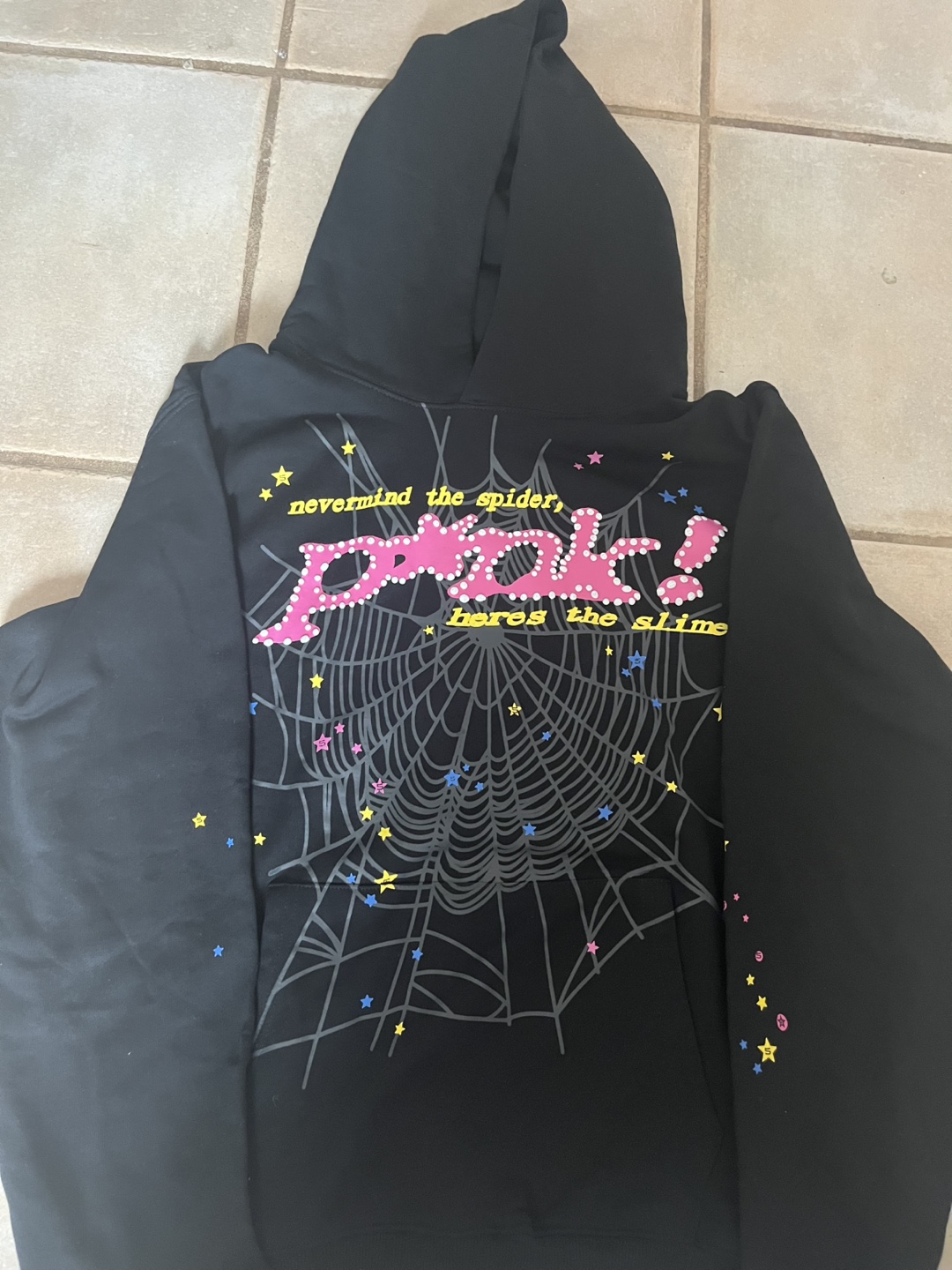 Black spider hoodie