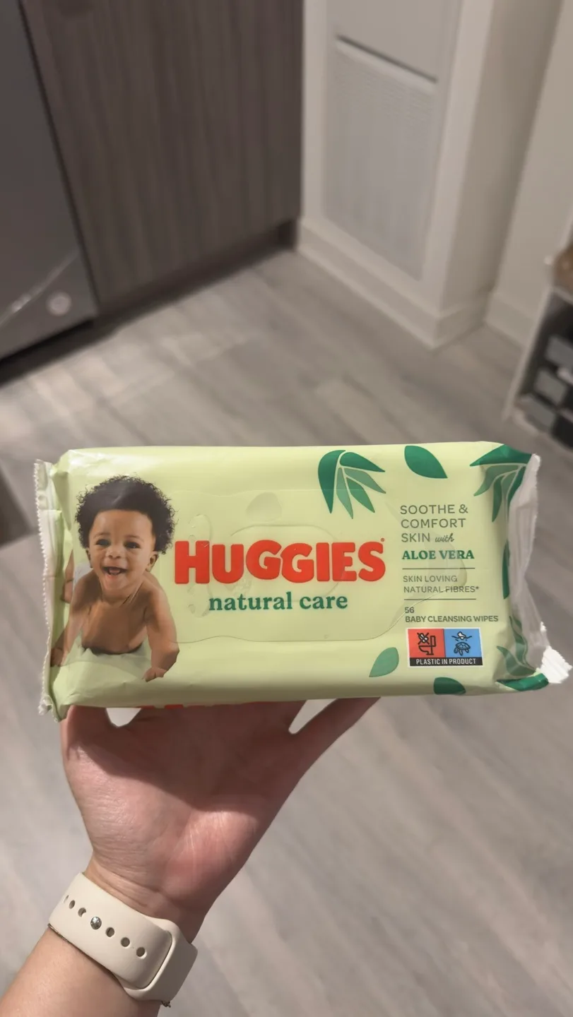 NEW, NOT OPENED Huggies Baby Cleansing Wipes thumbnail