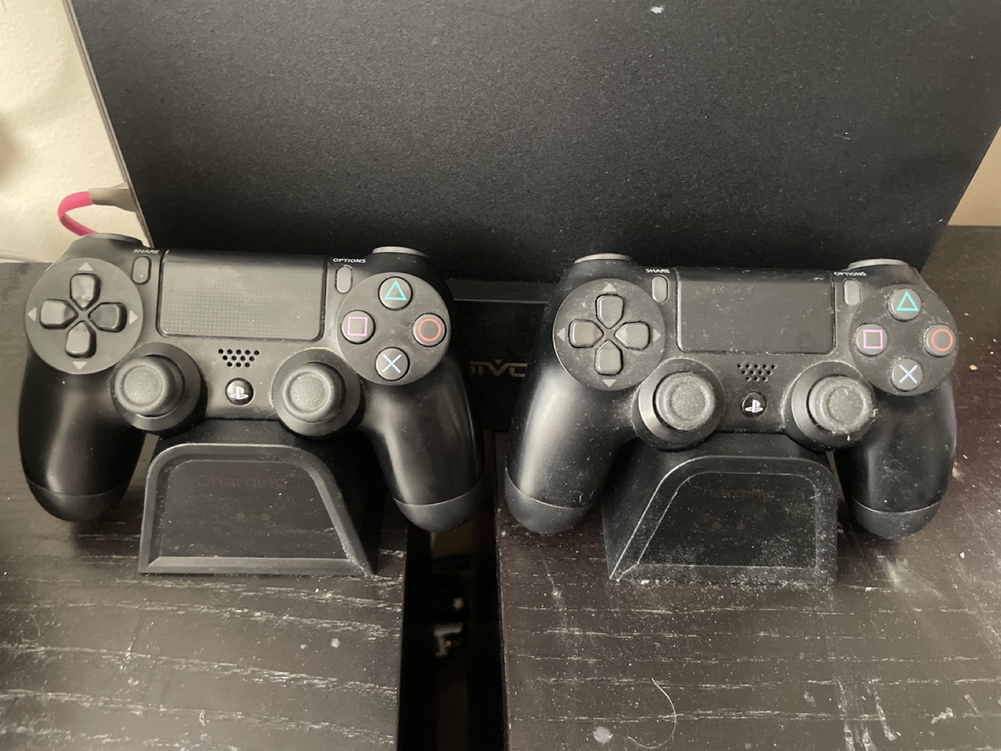PS4 Slim Console with Two Controllers and Charging Station - photo 4