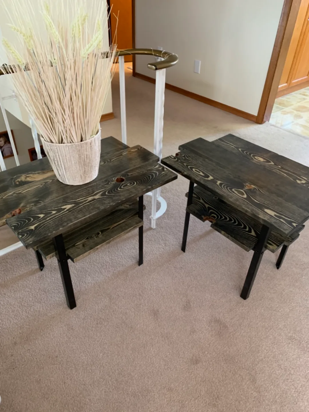 Two Rustikea End Tables image indicator(5)