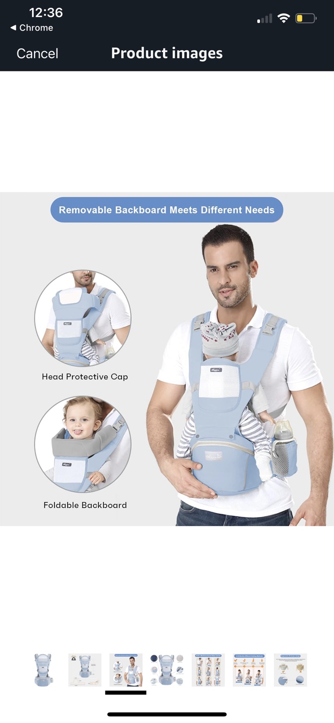 Baby Carrier - Adjustable Ergonomic Design - photo 3