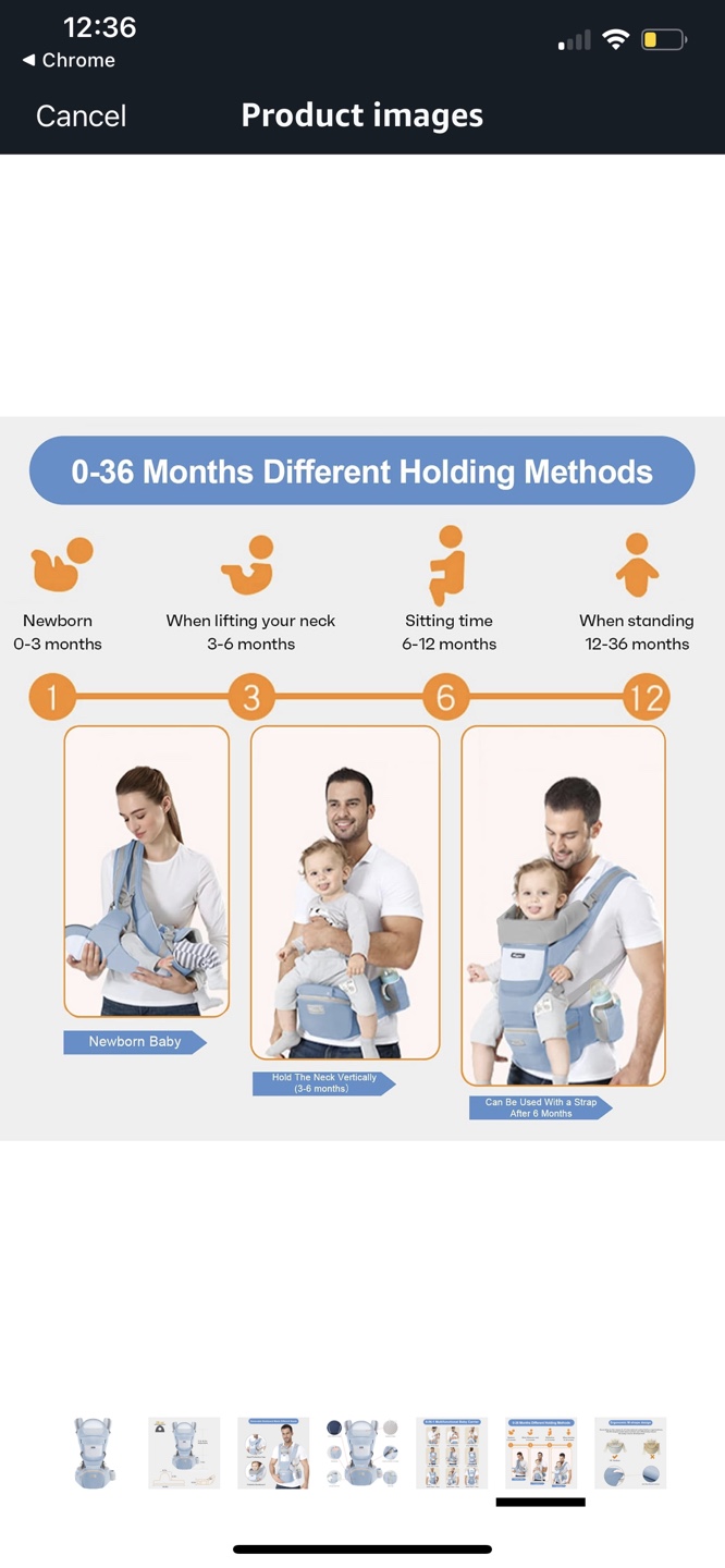 Baby Carrier - Adjustable Ergonomic Design - photo 4