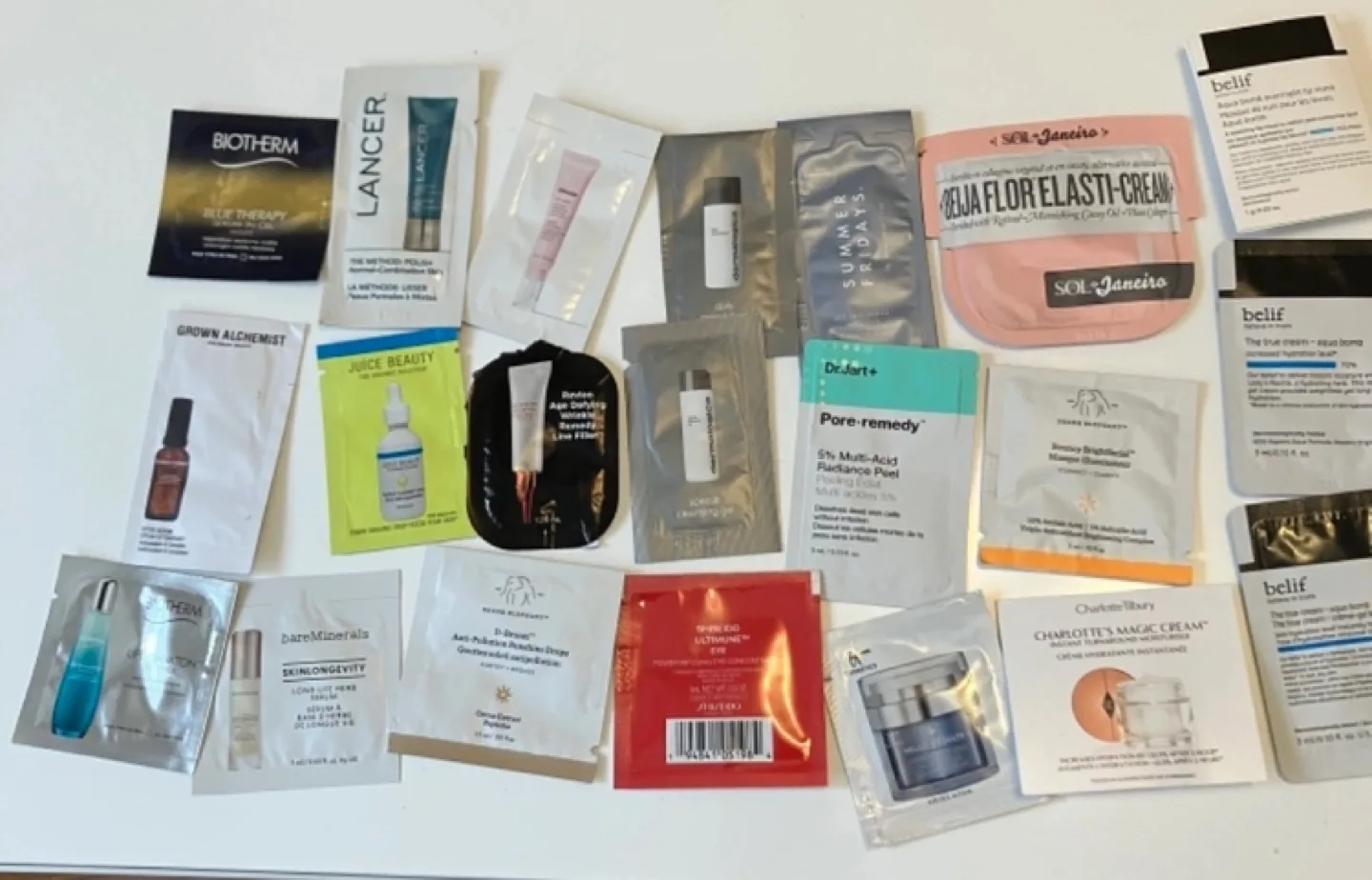 Set of 22 Luxury and Drugstore Skincare Samples image indicator(7)