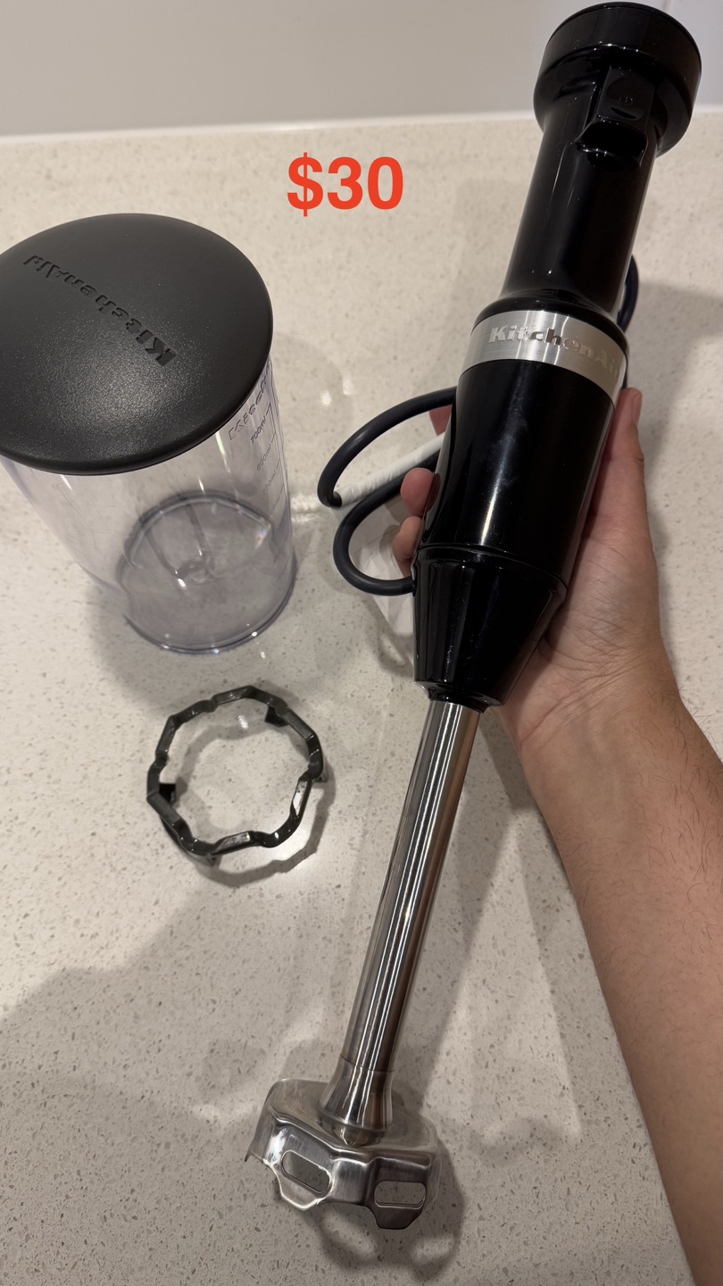 KitchenAid Immersion Blender - Urgent move out sale - photo 3