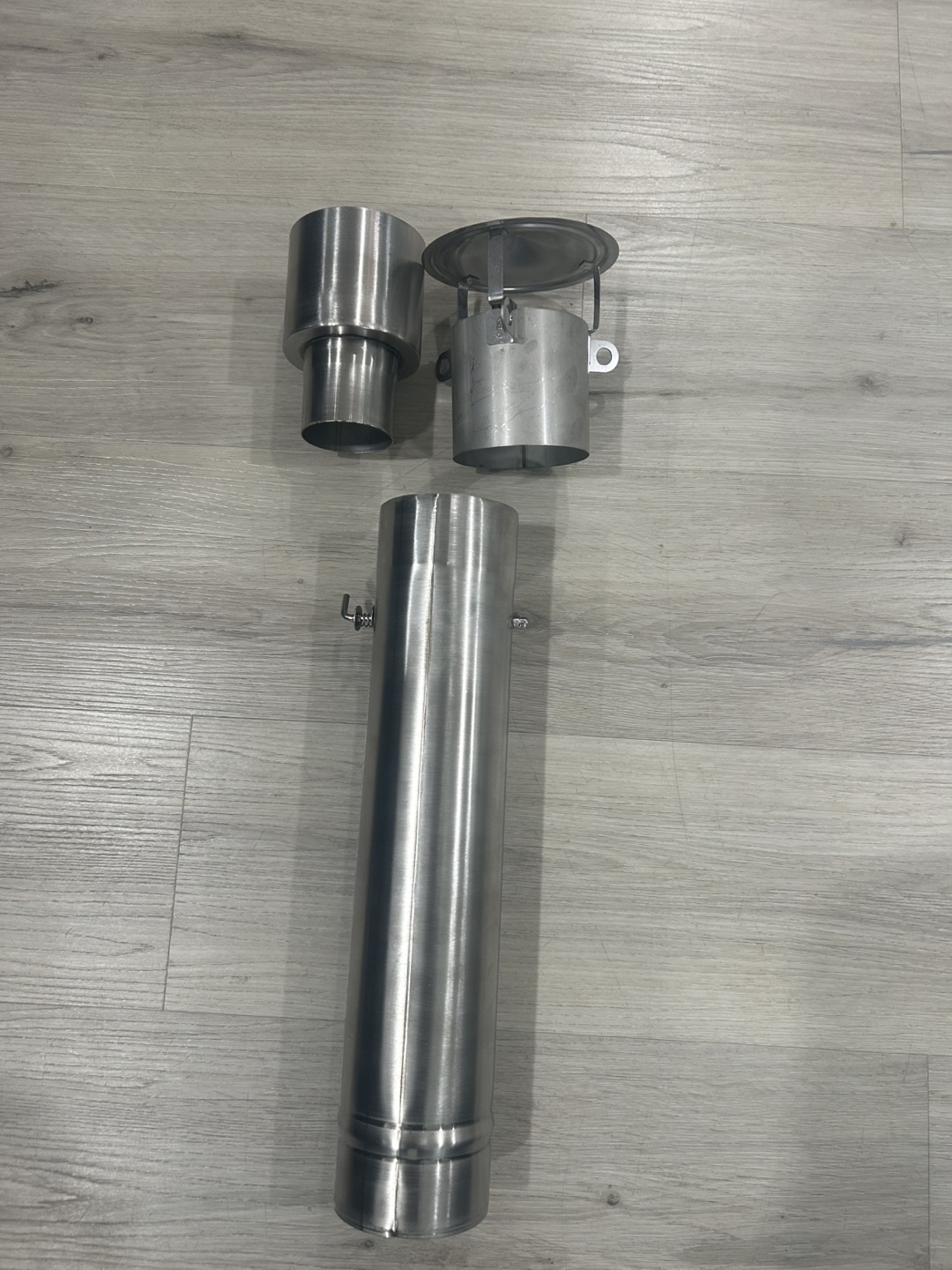Stainless Steel camping wood stove Chimney Pipe Kit - photo 3