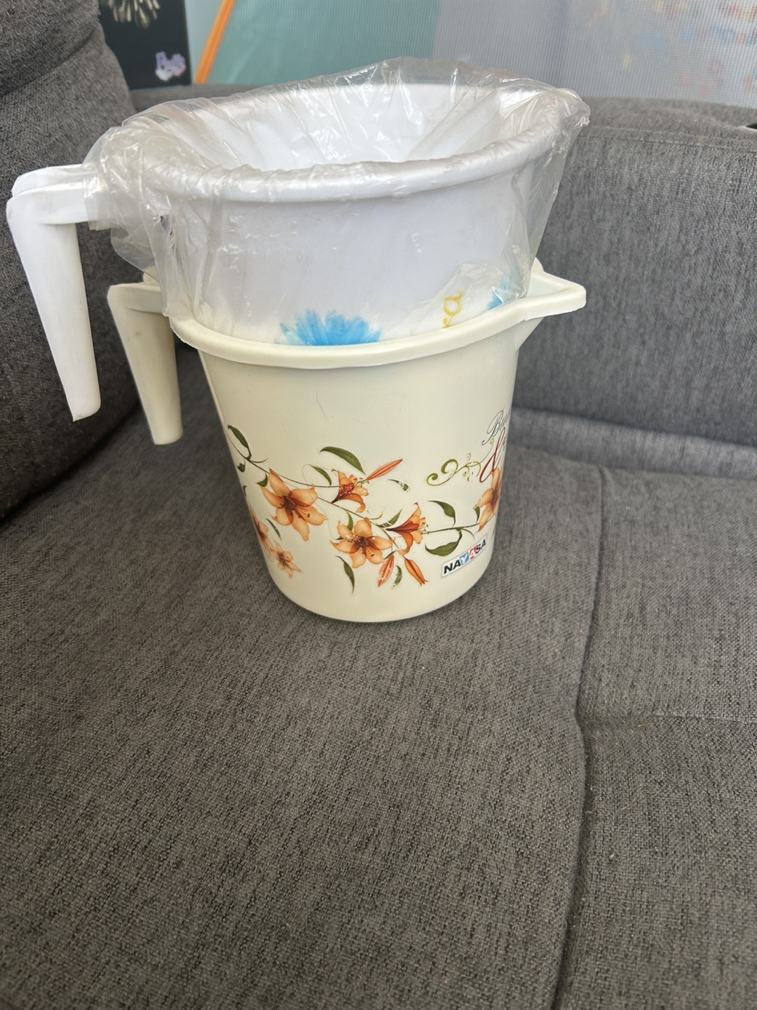 Two Plastic Bathroom Cups