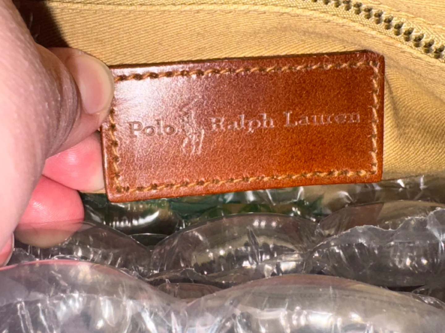 Polo Ralph Lauren Plaid boston bag image indicator(2)