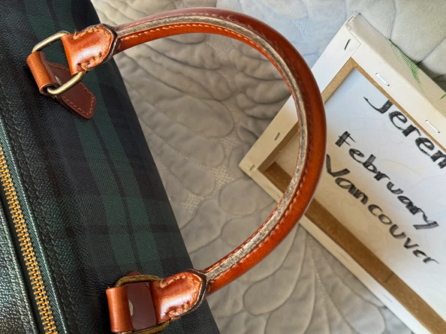 Polo Ralph Lauren Plaid boston bag image indicator(6)