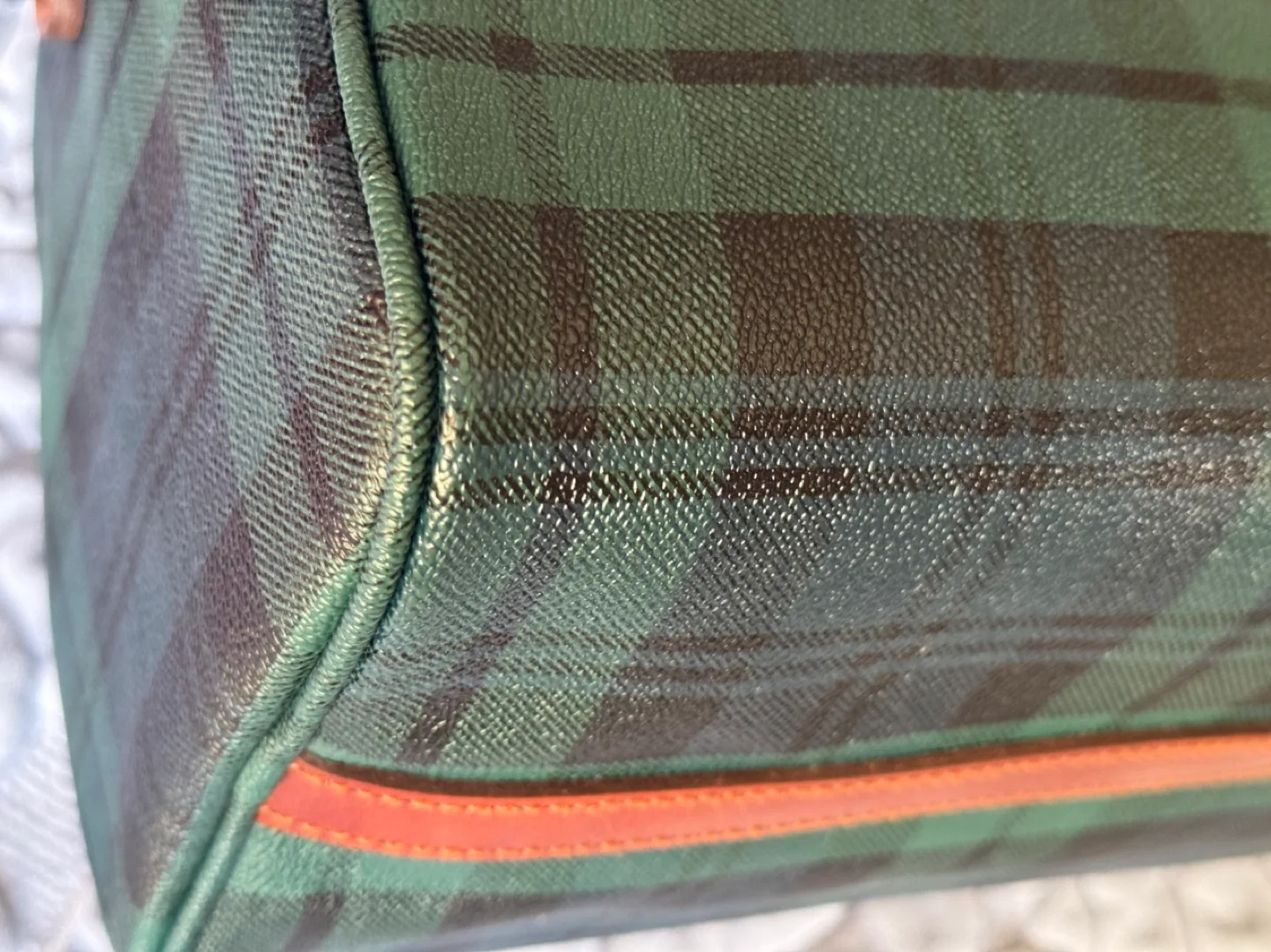 Polo Ralph Lauren Plaid boston bag image indicator(10)