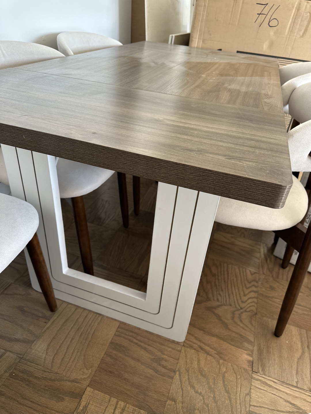 Ebern Designs Georden Farmhouse Rectangular Dining Table - photo 5