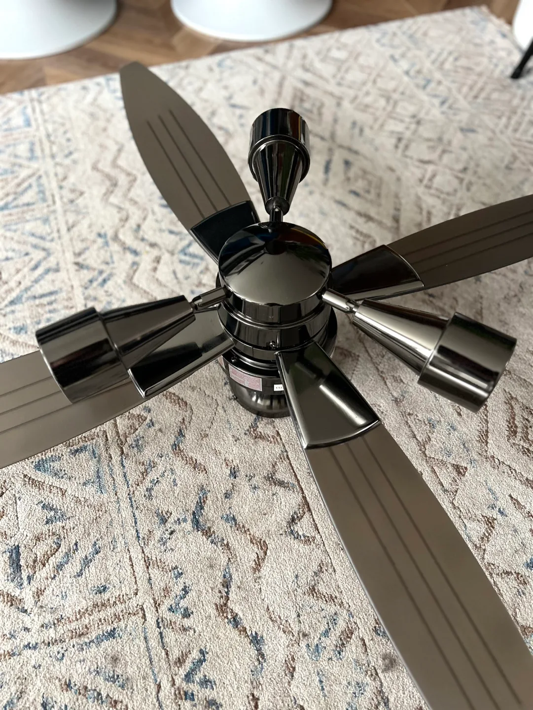 Modern 5-Blade Ceiling Fan with Lights image indicator(2)