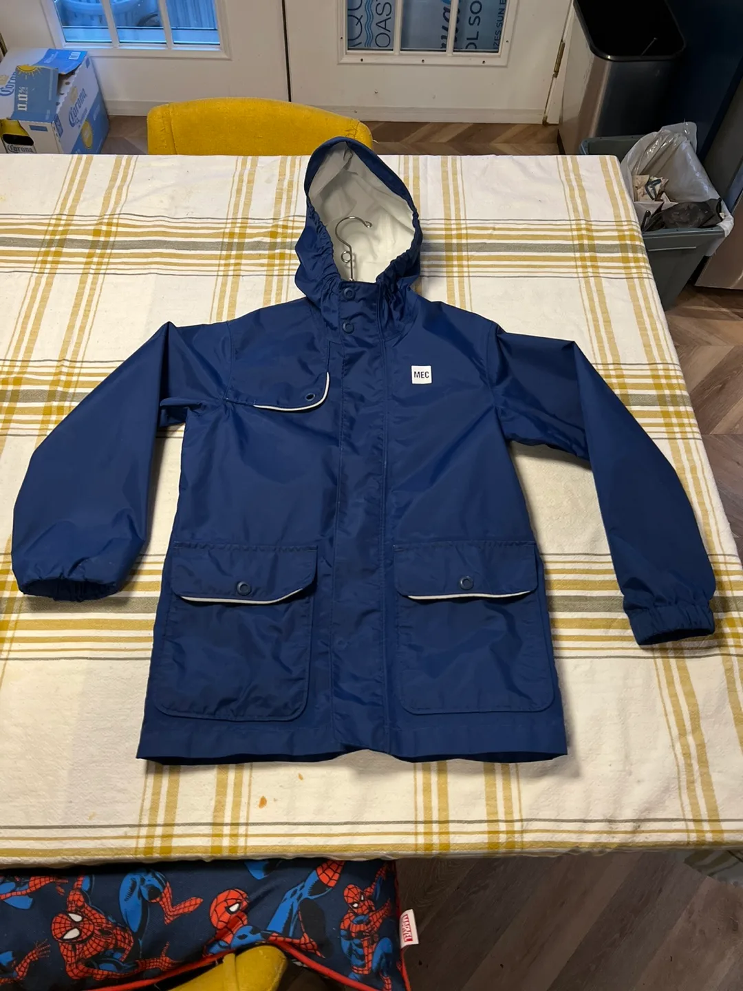 MEC Kids' Blue Rain Jacket image indicator(3)