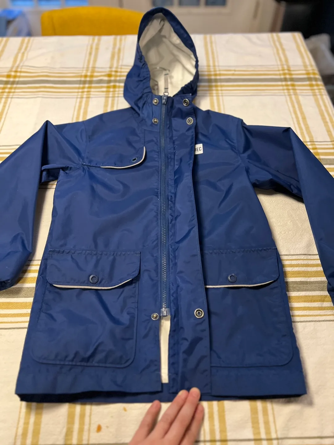 MEC Kids' Blue Rain Jacket image indicator(5)