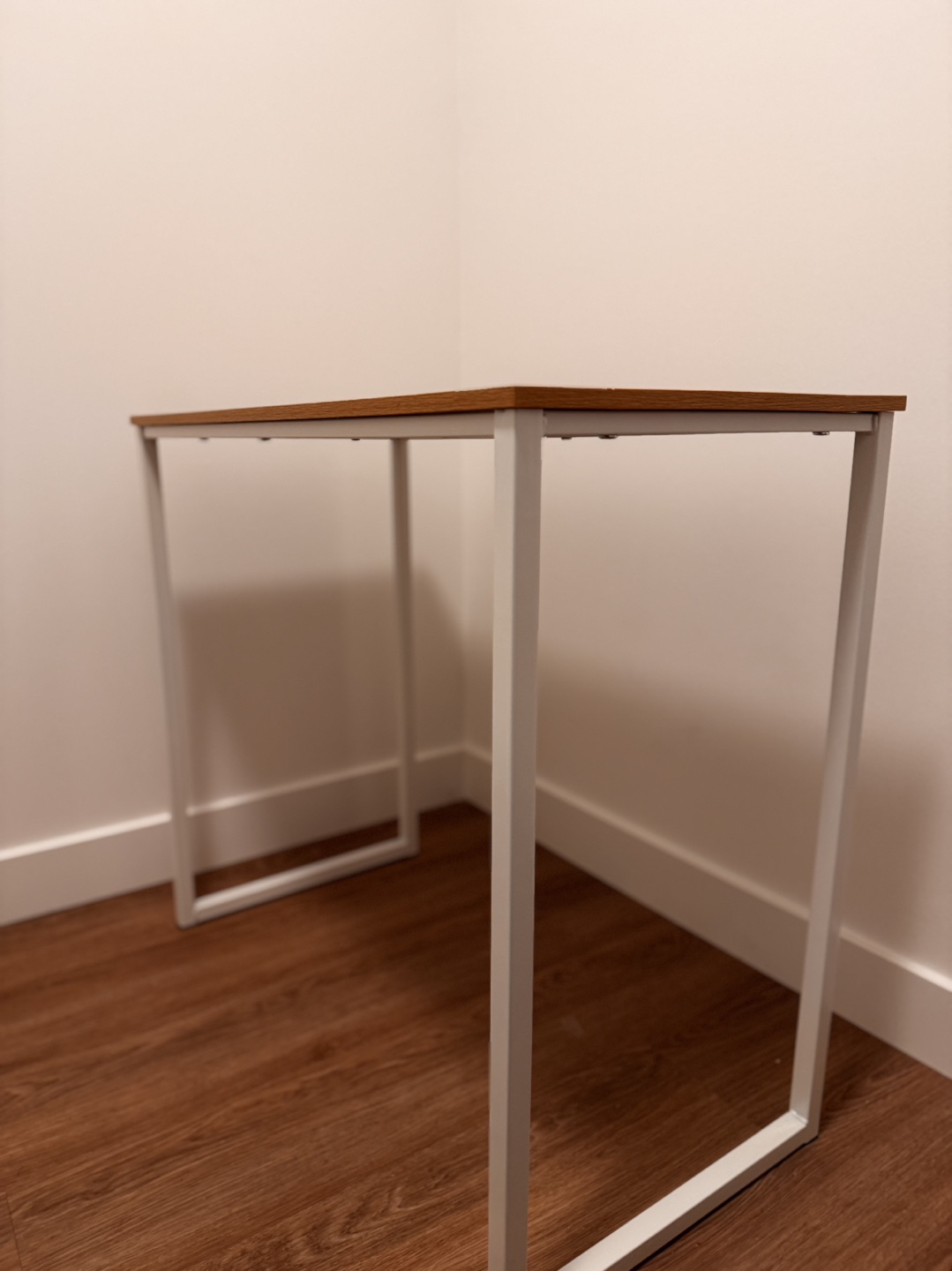 SHW Home Office 32-Inch Computer Desk, Oak - photo 2