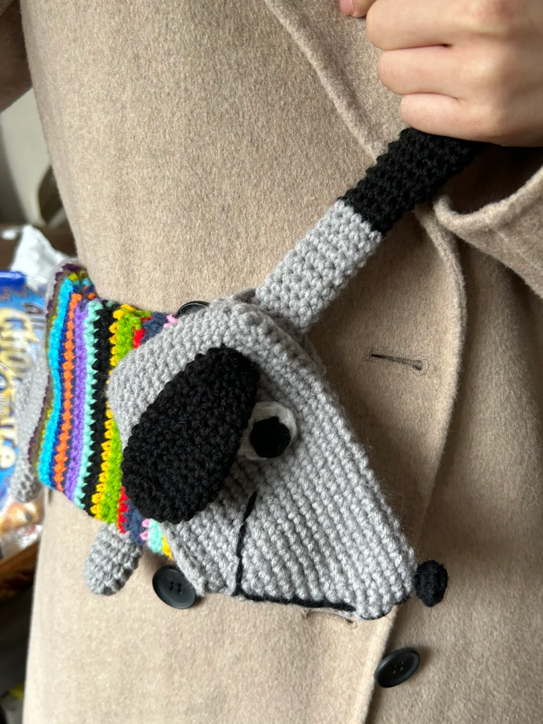 Adorable Crochet Doggy Shoulder Bag image indicator(3)