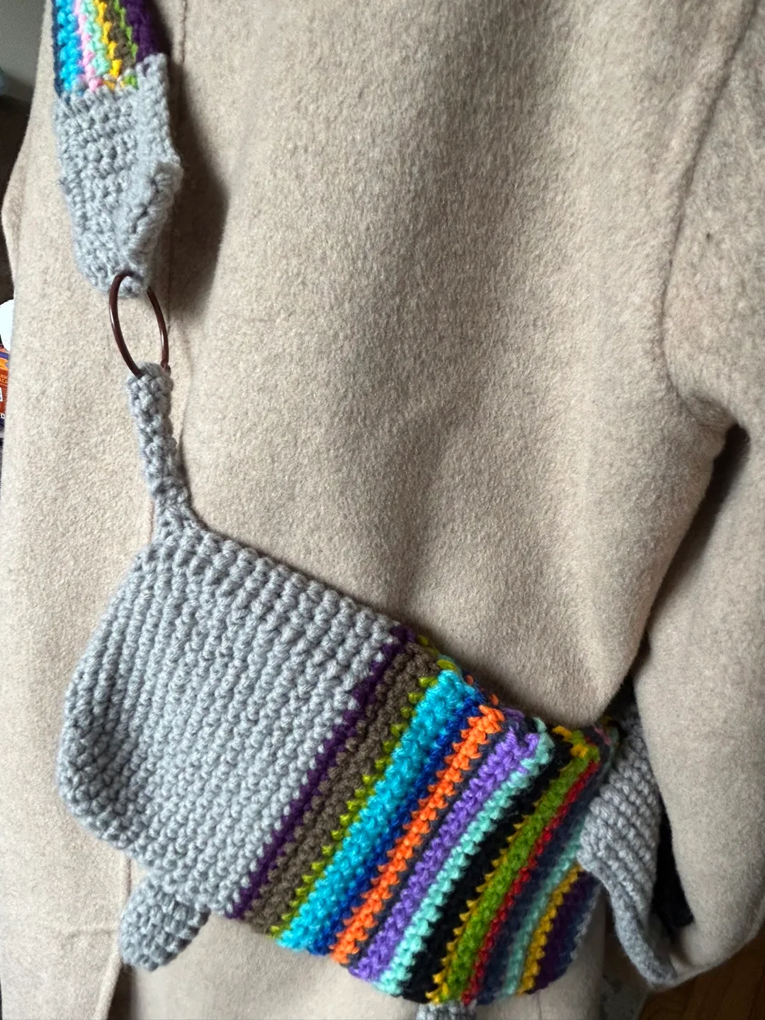 Adorable Crochet Doggy Shoulder Bag image indicator(6)