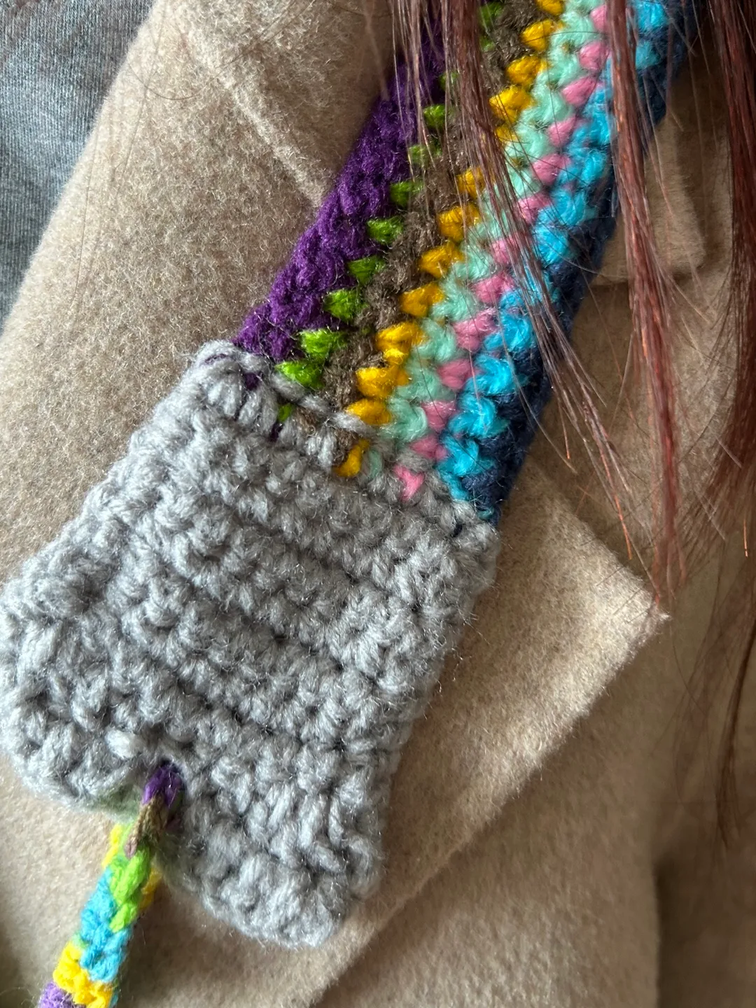 Adorable Crochet Doggy Shoulder Bag image indicator(5)