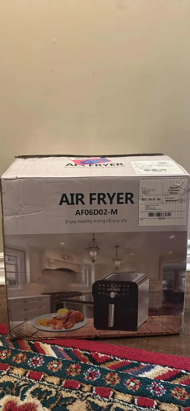 Brand New Air Fryer AF06D02-M image indicator(2)